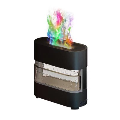 New Products Rain Cloud Fire Humidifier Water Drip Novedades Rain Water Diffuser Fire Flame Humidifier Aroma Diffuser