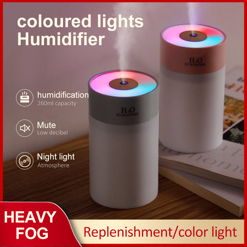 New Humidifier Small Household USB Bedroom Car Ultrasonic Aromatherapy Air Humidifier Humidifier
