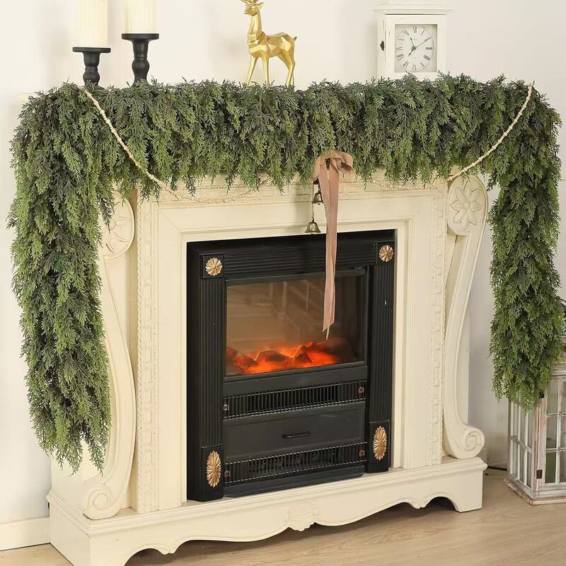 275cm Artificial Cypress Wreath - Home/Outdoor Party Decor